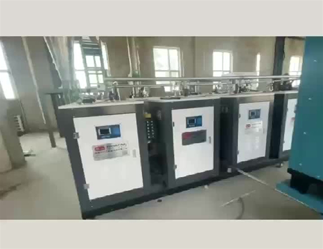 内蒙古做米糠产品客户用720千瓦电加热并联机组配套杀菌锅使用安装调试完成